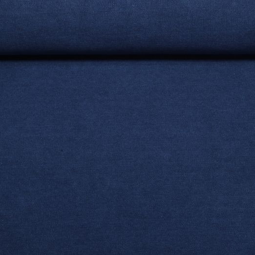 Jersey - Jeans brodé Uni Bleu