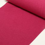 Bords côtes  - Petites rayures Rose vif