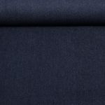 Tissu jeans pantalon lourd - Bleu foncé