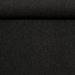 Tissu jeans pantalon lourd - Noir