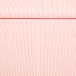 Jersey Seersucker - Streifen Rosa Weiß