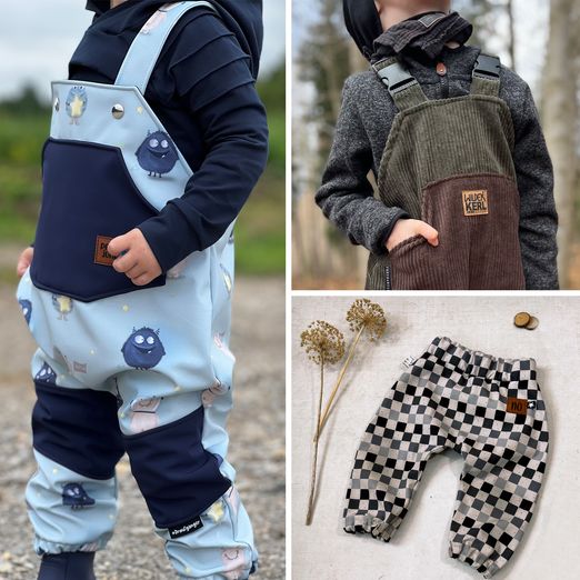 Matschhose - lovely outdoor pants - Schnittmuster eBook Matschhose - lovely outdoor pants - Schnittmuster eBook