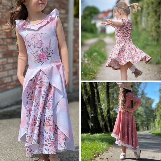 Kleid - lovely princess - Schnittmuster eBook
