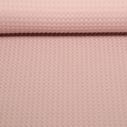 Soft Waffelpique Marion - Altrosa