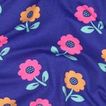 Jersey - Neonblommor på koboltblå Jersey - Neonblommor på koboltblå