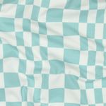 Jersey - Vierecke Kombistoff Cool Beige Mint Jersey - Vierecke Kombistoff Cool Beige Mint