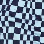 Jersey - Vierecke Kombistoff Cool Blau Hellblau Jersey - Vierecke Kombistoff Cool Blau Hellblau