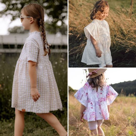 Bluse und Kleid - Kaya - Schnittmuster eBook