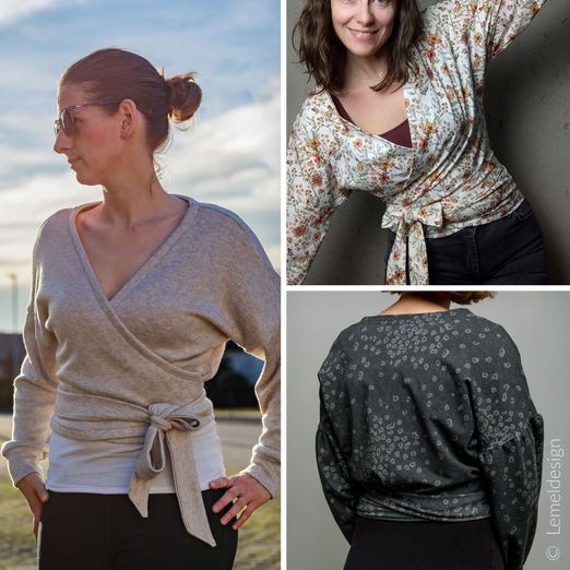 Wickeljacke - Aurelia Ladys - Schnittmuster eBook