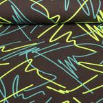 Jersey - Abstrait Anthracite Fluo