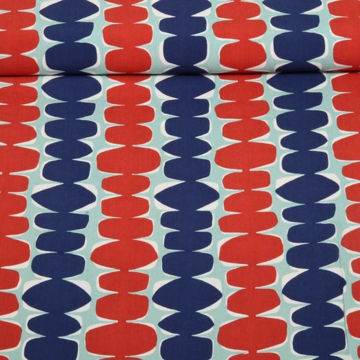 Viscose EcoVero - Rétro Vert menthe