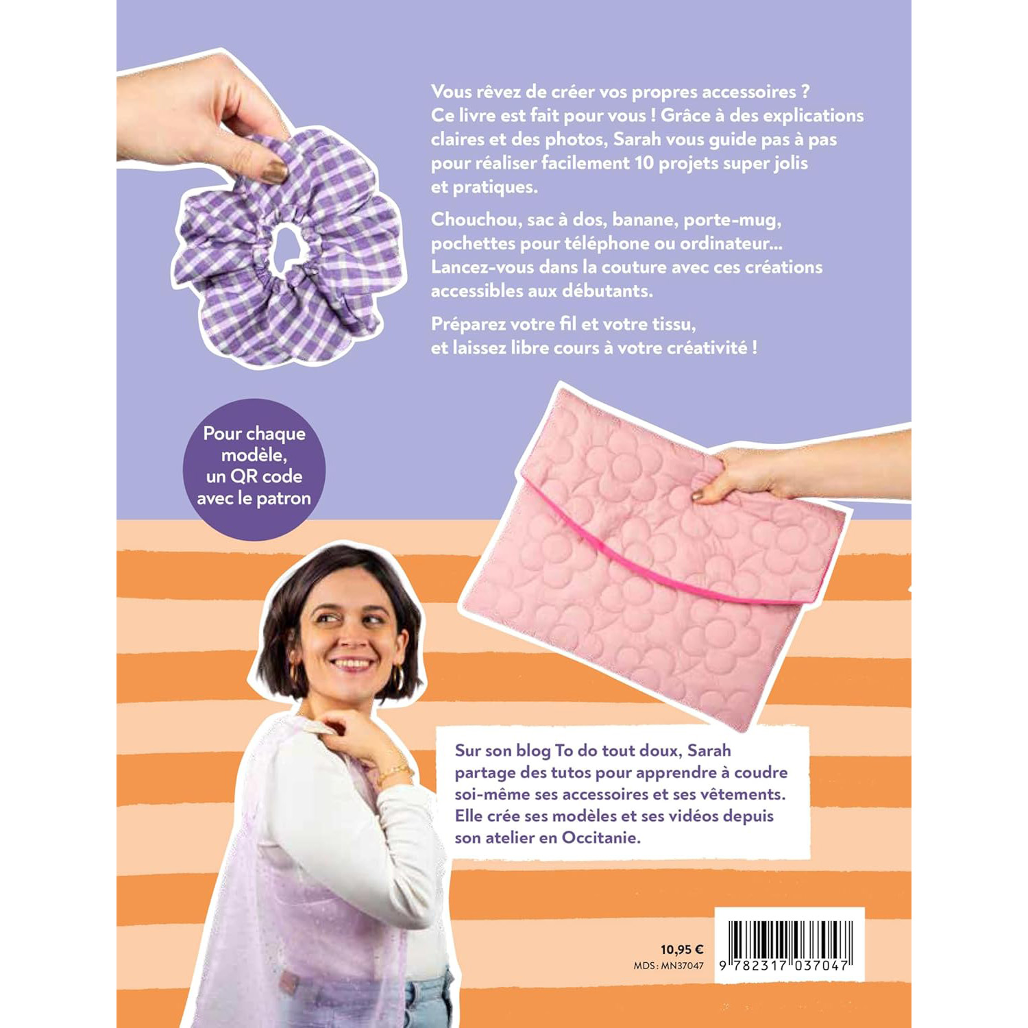 Livre Accessoires à coudre faciles - 10 modèles pour débutants-1 Livre Accessoires à coudre faciles - 10 modèles pour débutants-1