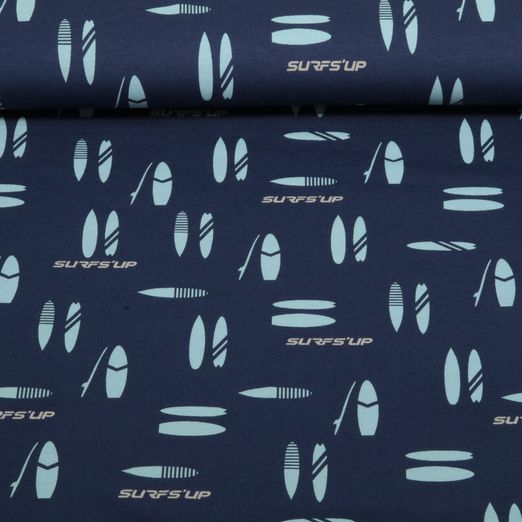 Jersey Sanetta Teinté dans la masse - Planche de surf Bleu marine foncé