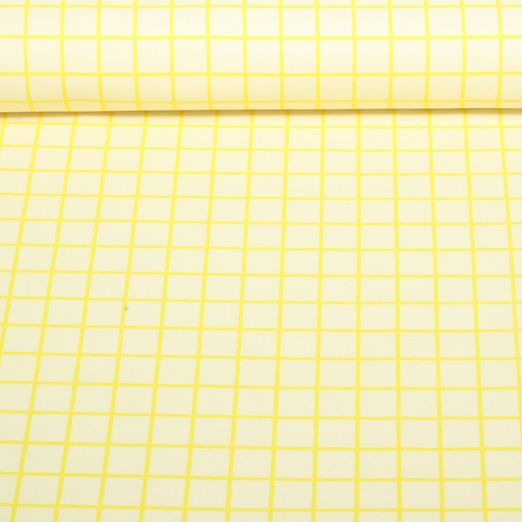 Toile canevas bio - Hamburger Liebe Impr. digi. Beetles & Bugs Grids Jaune