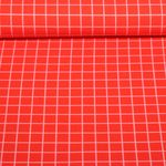 Bio Canvas - Amour Hambourgeois impression numérique Beetles & Bugs Grids Rouge