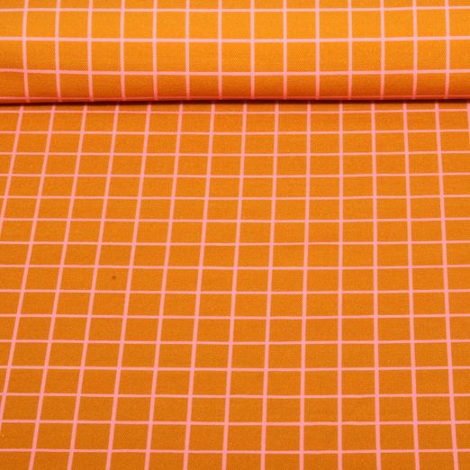 Toile canevas bio - Hamburger Liebe Impr. digi. Beetles & Bugs Grids Marron
