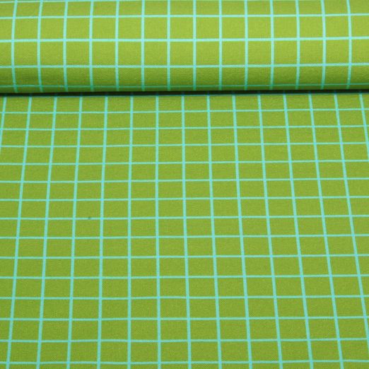 Bio Canvas - Hamburger Liebe Digitaldruck Beetles & Bugs Grids Moosgrün