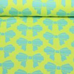 Sweat bio - Amour Hambourgeois Doubleface Jacquard Beetles & Bugs - BOW Vert kiwi