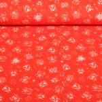 Mousseline bio lisse - Hamburger Liebe Impr. digi. Beetles & Bugs Tickle Rouge