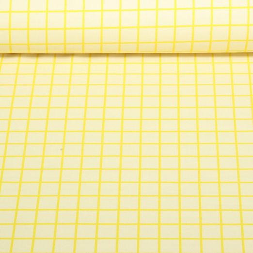 Sweat d'été bio - Hamburger Liebe Impr. digi. Beetles & Bugs Grids Jaune