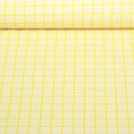 Sweat d'été bio - impression numérique Beetles & Bugs Grids jaune