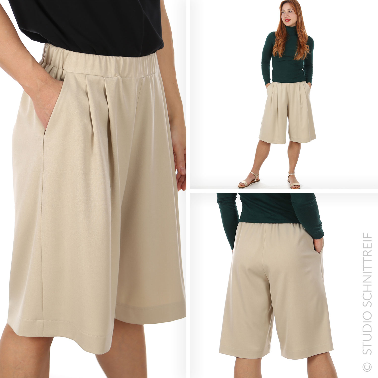 Bermuda Shorts - FRAU BEEKE - Schnittmuster eBook-0 Bermuda Shorts - FRAU BEEKE - Schnittmuster eBook-0