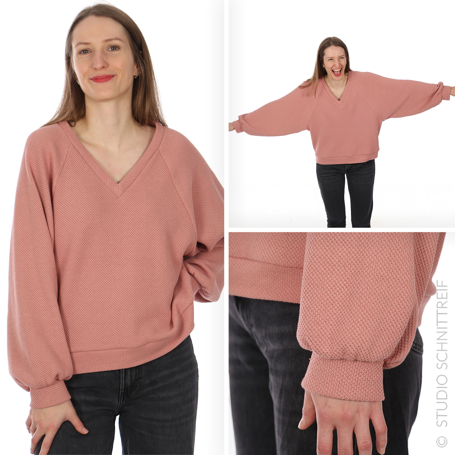 Raglansweater - FRAU LIVI - Schnittmuster eBook-0 Raglansweater - FRAU LIVI - Schnittmuster eBook-0