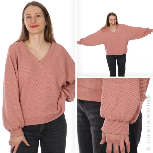Raglansweater - FRAU LIVI - Schnittmuster eBook Raglansweater - FRAU LIVI - Schnittmuster eBook