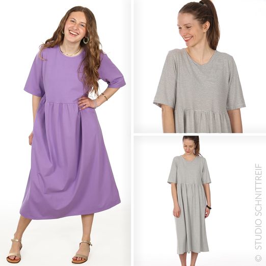 T-Shirtkleid - FRAU CAROL - Schnittmuster eBook
