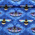 Jersey bio - Hamburger Liebe Impression digitale Beetles & Bugs Bees and Friends Bleu