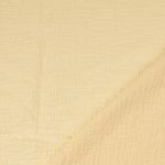 Stof voor jurken en blouses - Jacquard bladeren vanille Stof voor jurken en blouses - Jacquard bladeren vanille