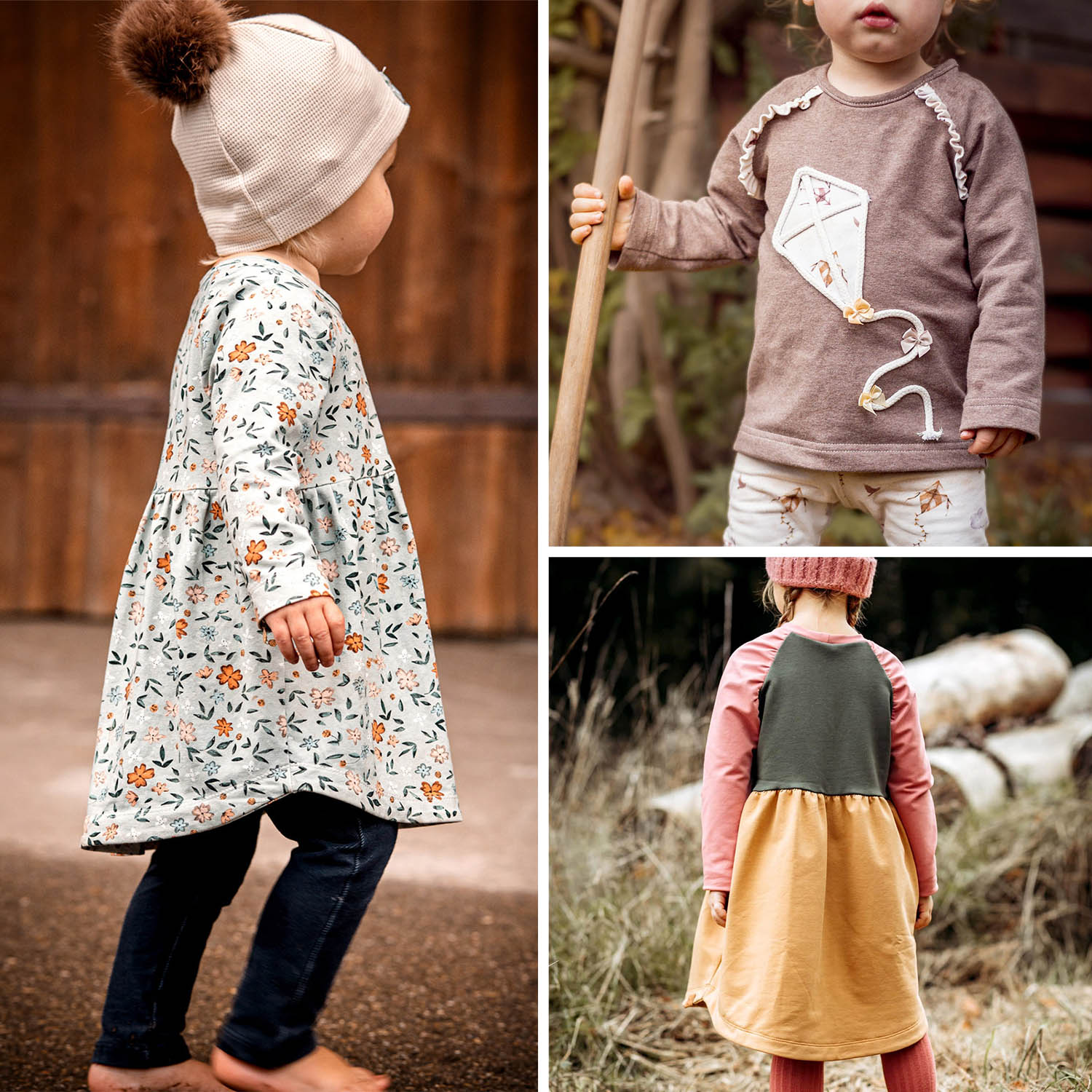 Shirt / Kleid / Tunika - Ruffled Raglan - Schnittmuster eBook-0 Shirt / Kleid / Tunika - Ruffled Raglan - Schnittmuster eBook-0