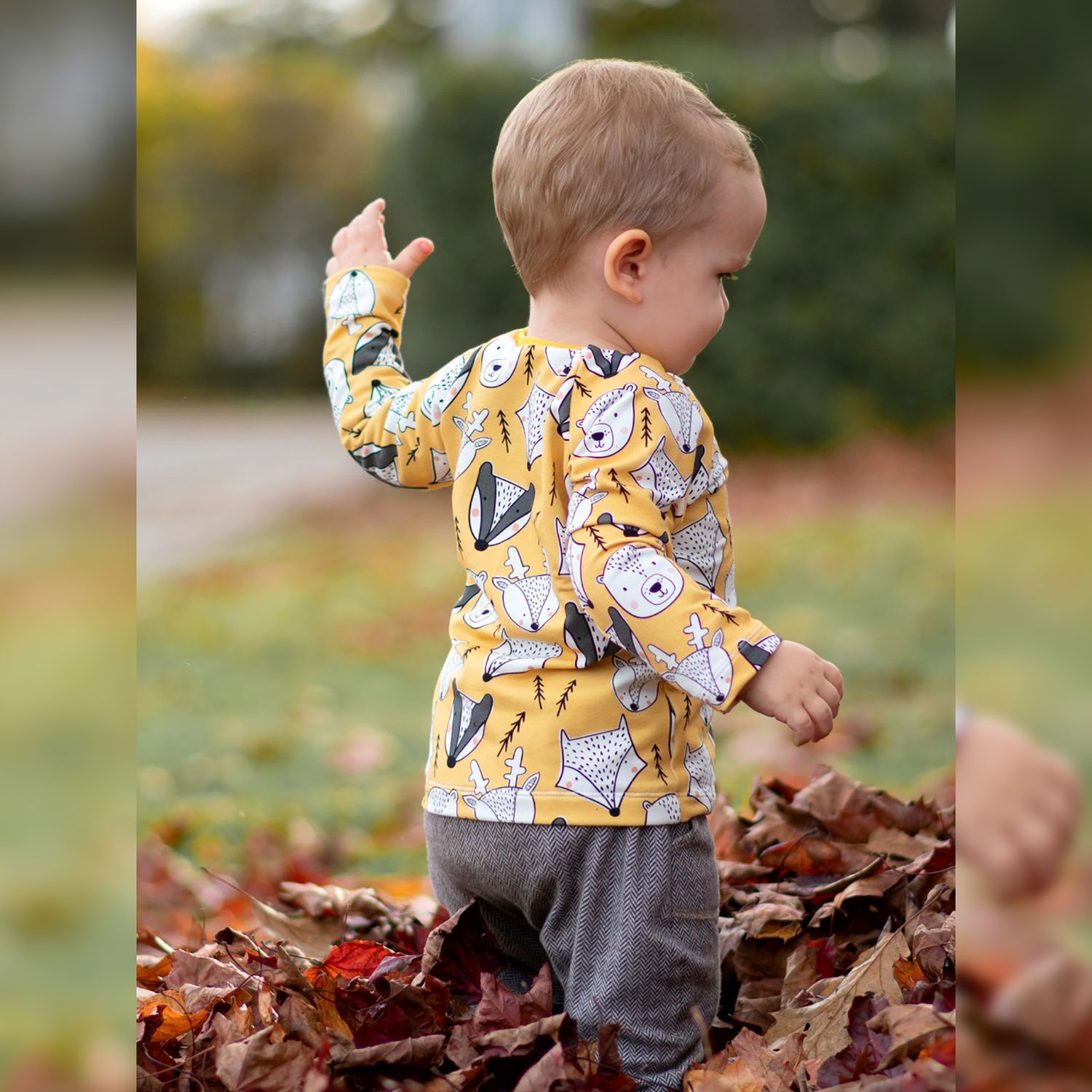 Shirt / Kleid / Tunika - Ruffled Raglan - Schnittmuster eBook-9 Shirt / Kleid / Tunika - Ruffled Raglan - Schnittmuster eBook-9
