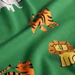 Jersey - Animaux Sauvages Vert