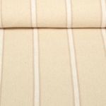 Toile canevas - rayures lourdes Beige Marron