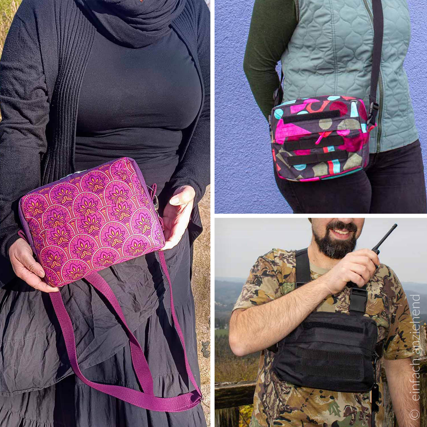 Tasche - Wild und frei experience - Schnittmuster eBook-0 Tasche - Wild und frei experience - Schnittmuster eBook-0