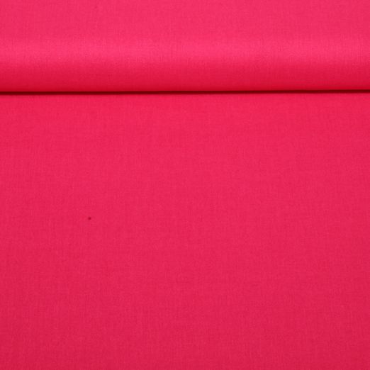 Lin viscose - Uni Rose vif