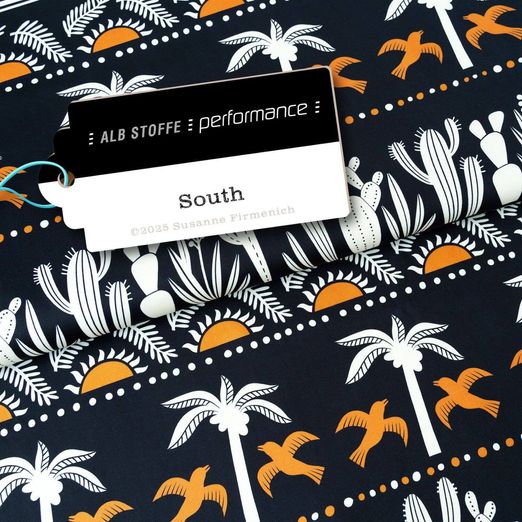 Collection Performance Albstoffe - South Noir