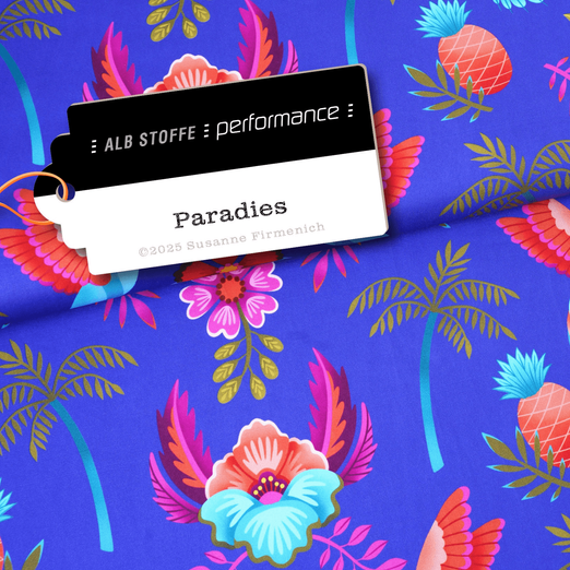 Collection Performance Albstoffe - Paradies Bleu Collection Performance Albstoffe - Paradies Bleu