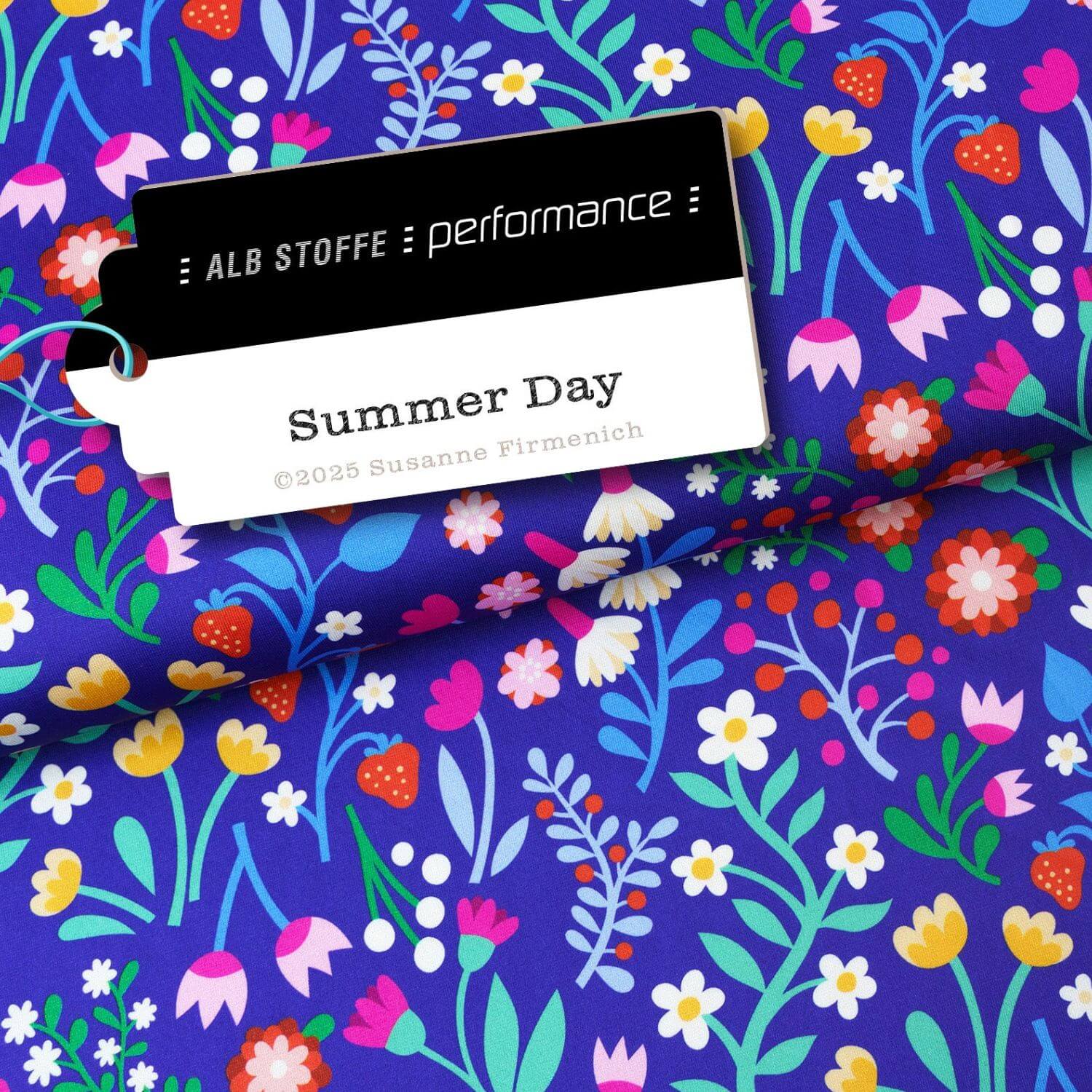 Collection Performance Albstoffe - Summer Day Bleu-0 Collection Performance Albstoffe - Summer Day Bleu-0
