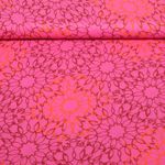 Voile de viscose - Beach Collection Mandala Fuchsia