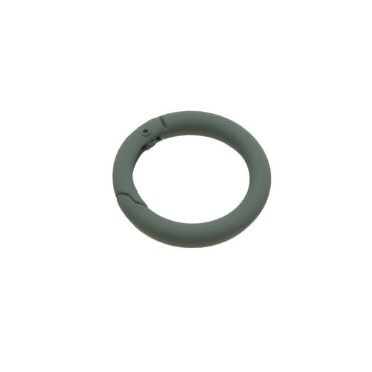Mousqueton rond 25mm Vert foncé D190