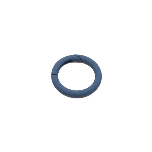 Mousqueton rond 25mm Bleu pétrole D103