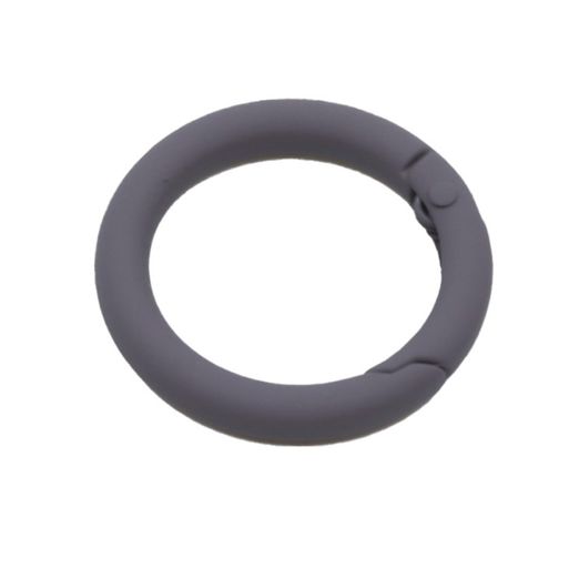 Ring Schnappverschluss 40mm Dunkelgrau D306 Ring Schnappverschluss 40mm Dunkelgrau D306