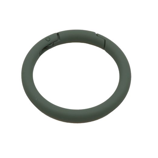 Mousqueton rond 40mm Vert foncé D190 Mousqueton rond 40mm Vert foncé D190