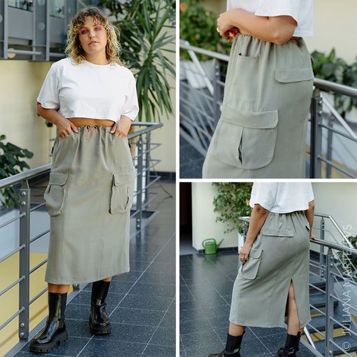 Jupe - The Cargo Skirt - Patron numérique