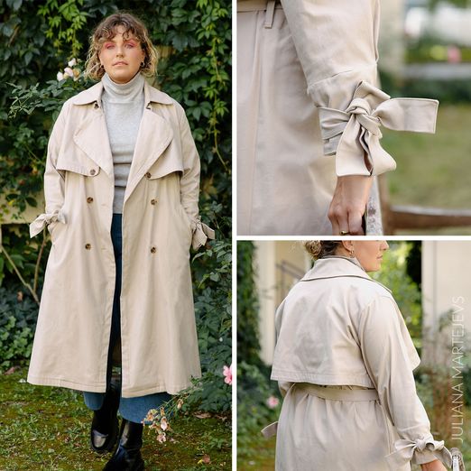 Trenchcoat - The Chloe Trenchcoat - Patron numérique
