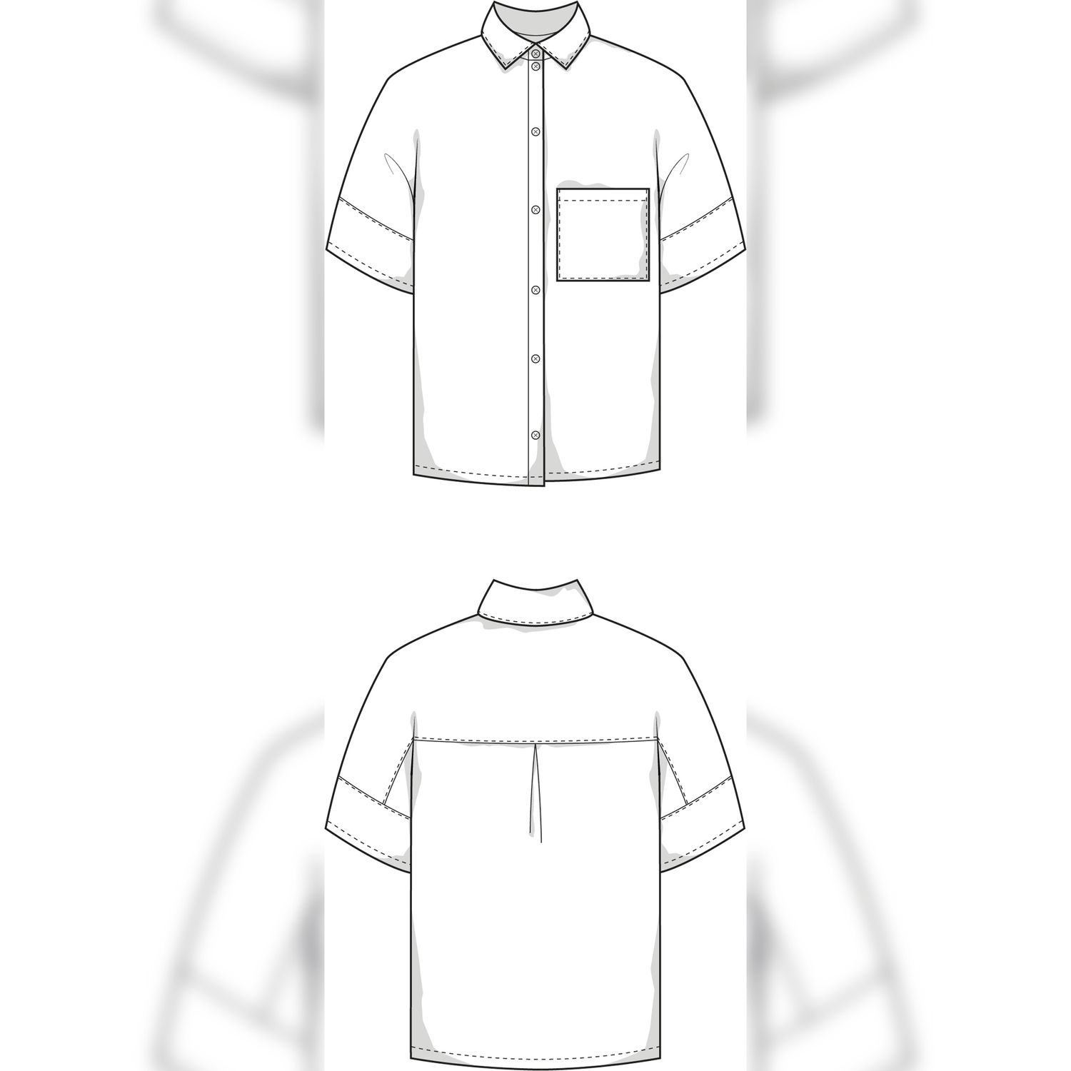 Blouse - The Gloria Blouse - Patron numérique-2 Blouse - The Gloria Blouse - Patron numérique-2