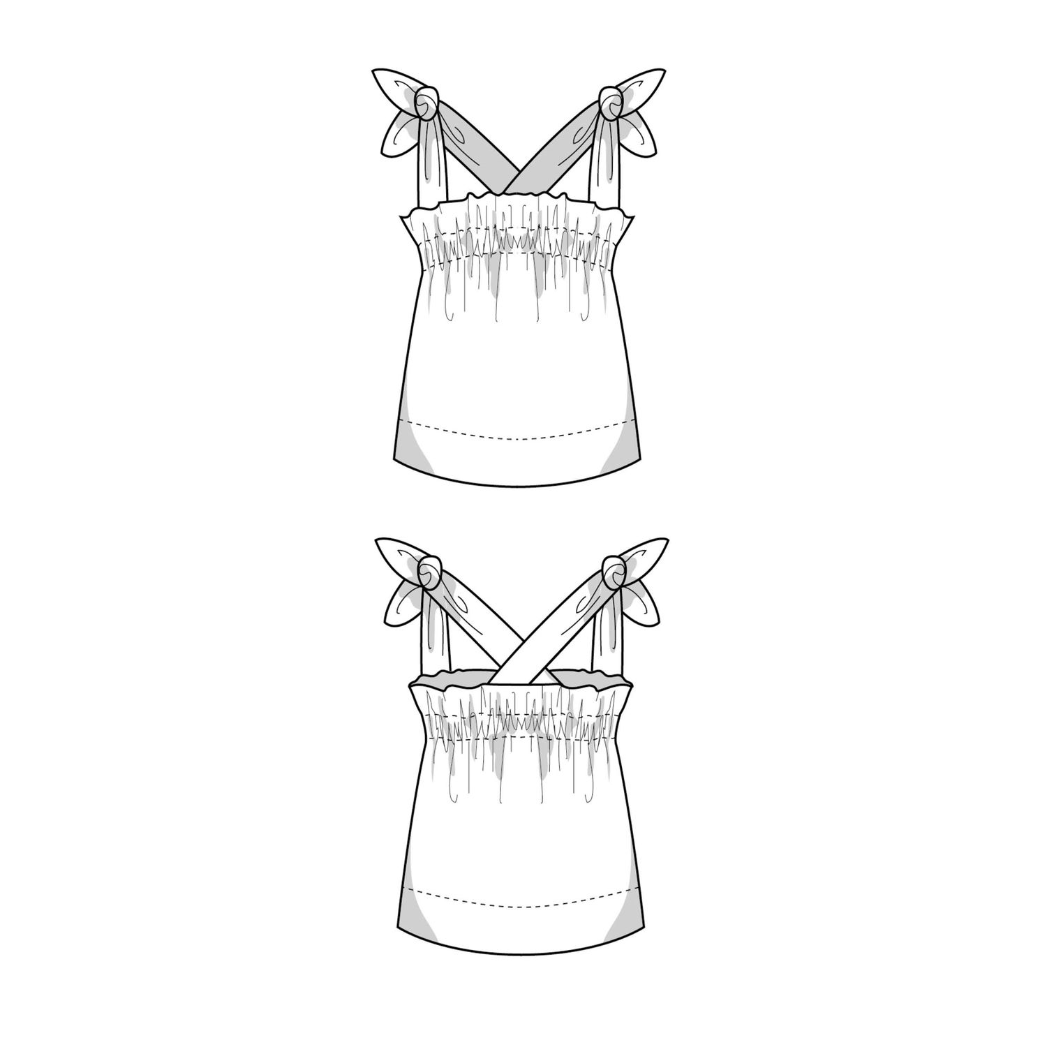 Blouse - The Judy Blouse - Patron numérique-1 Blouse - The Judy Blouse - Patron numérique-1