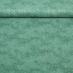 Popeline de coton - Petits ronds Vert menthe foncé